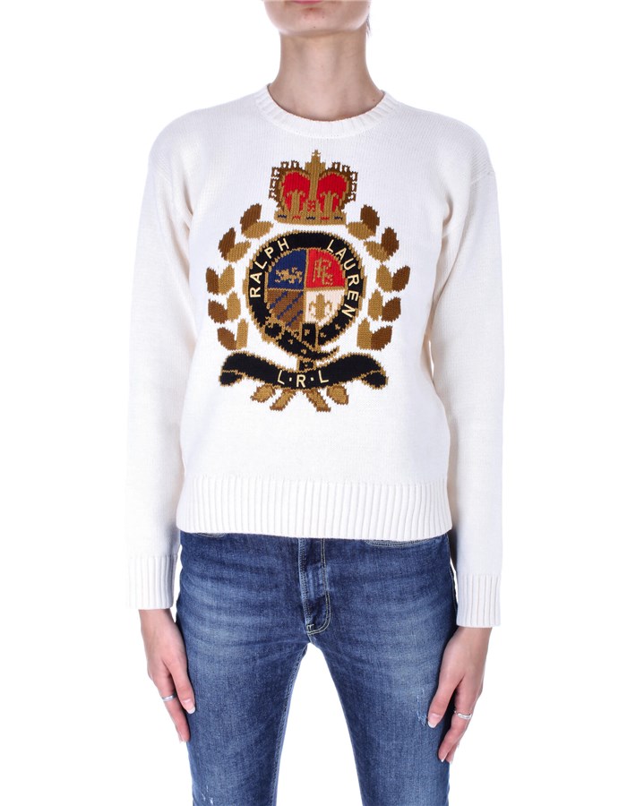 RALPH LAUREN Sweater Cream