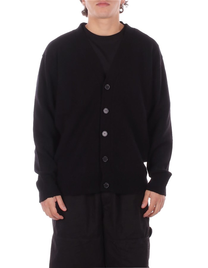 AMARANTO Cardigan Nero