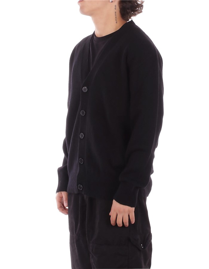 AMARANTO Cardigan Nero