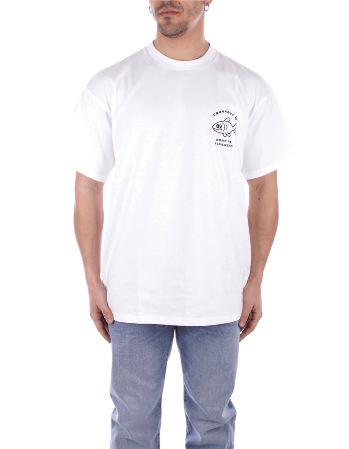 CARHARTT WIP Manica Corta White black