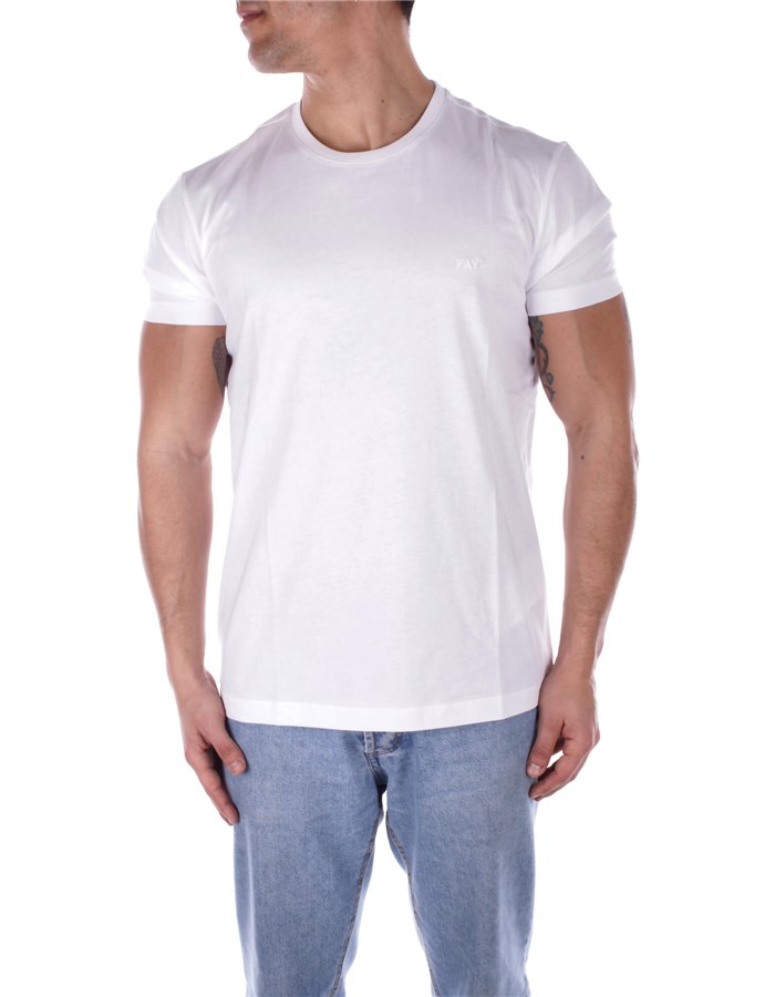 FAY T-shirt Manica Corta Uomo NPMB3481300UCXB 0 