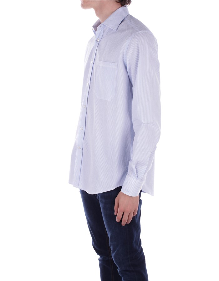 PAUL & SHARK Camicia Riga celeste