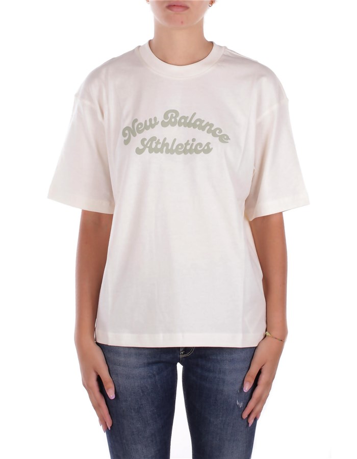 NEW BALANCE Manica Corta Panna