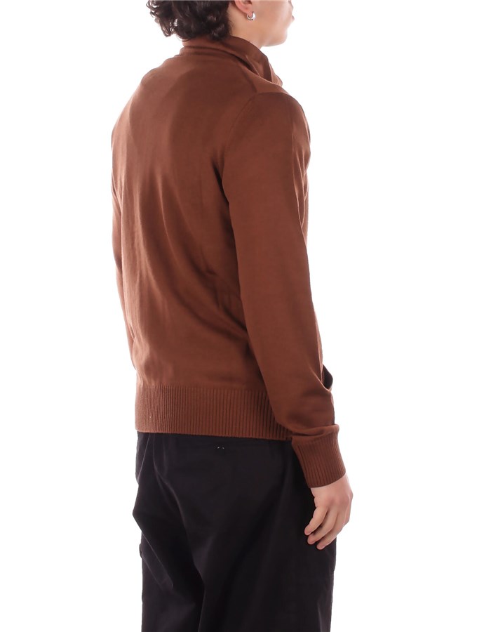 ALPHA STUDIO Maglieria Collo Alto Uomo 202502AU 3015E 4 