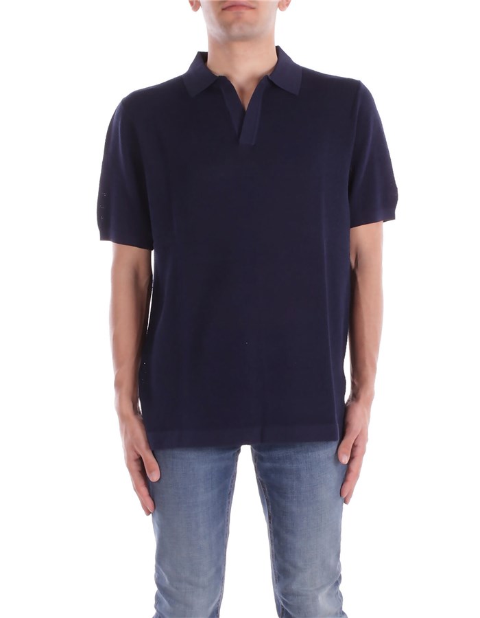 MC2 SAINT BARTH Maniche Corte Blue navy
