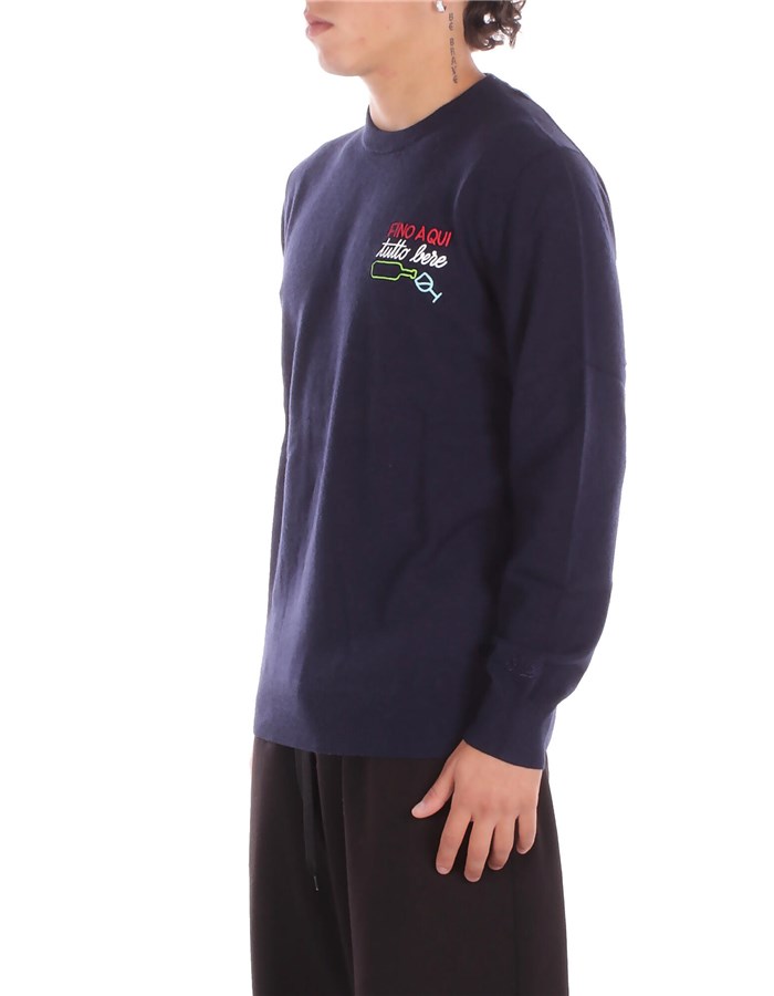 MC2 SAINT BARTH Girocollo Blu