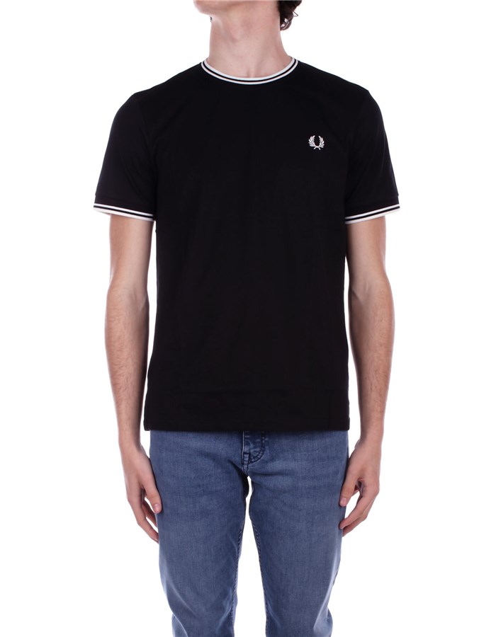 FRED PERRY Short sleeve Black