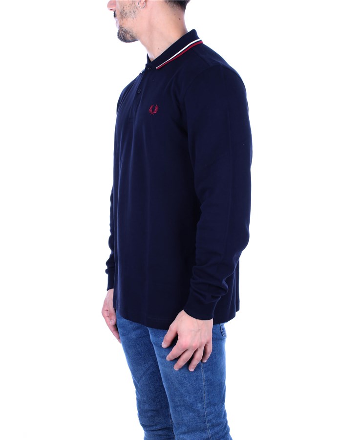 FRED PERRY  Long sleeves Navy