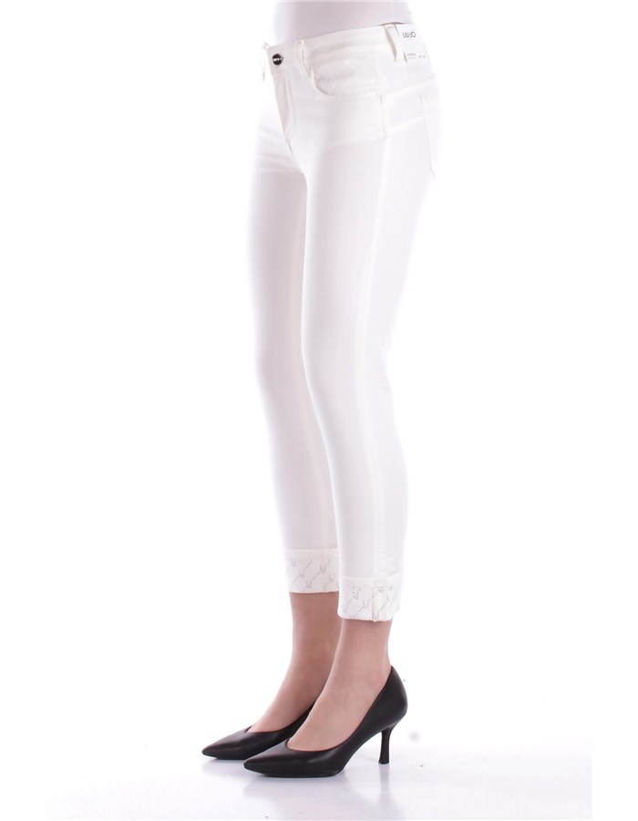 LIU JO Cropped Bianco lana