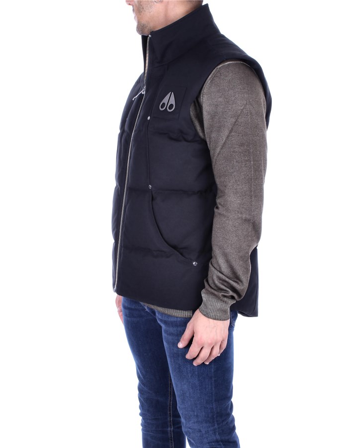 MOOSE KNUCKLES Vests Black