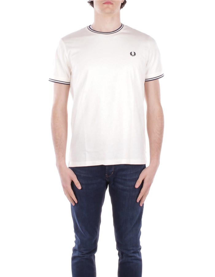 FRED PERRY T-shirt Cream