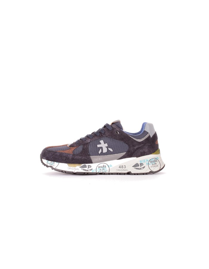 PREMIATA  high Brown blue
