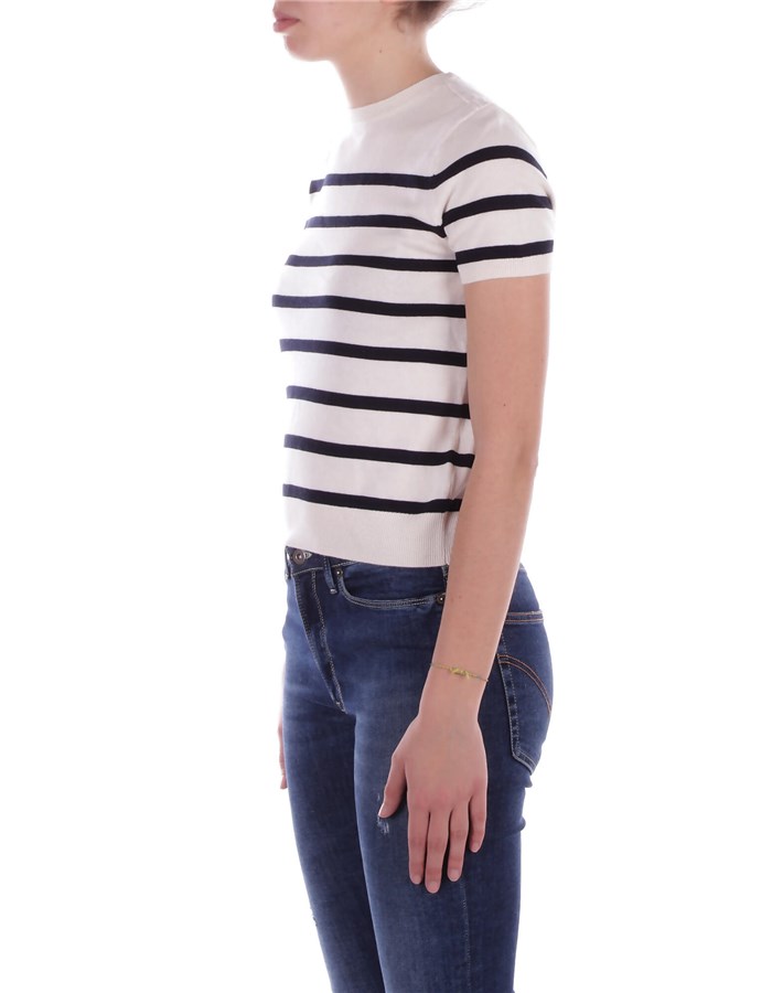 RALPH LAUREN Striped  Cream