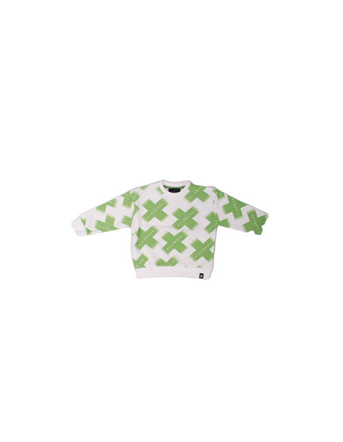 JOHN RICHMOND Crewneck  White green