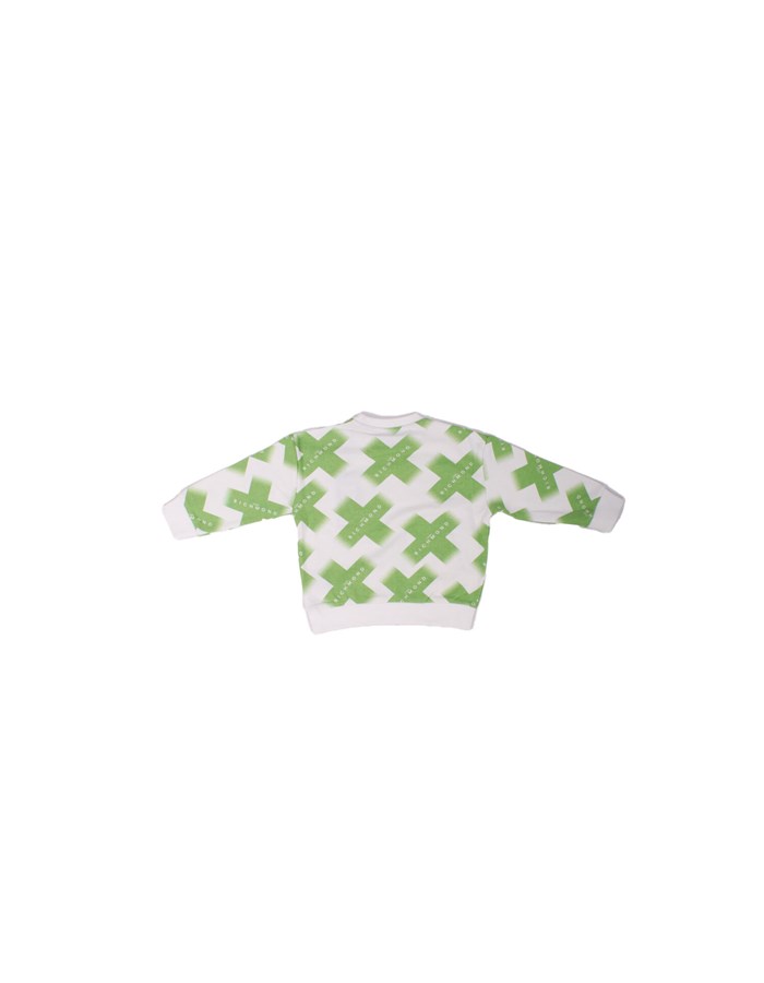 JOHN RICHMOND Crewneck  White green