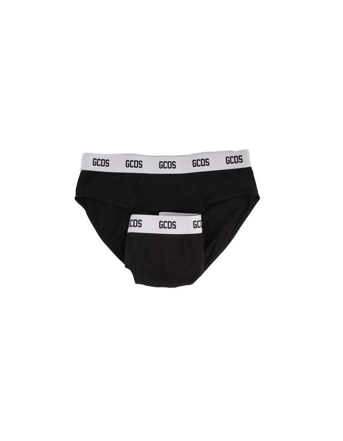 GCDS Slip Black
