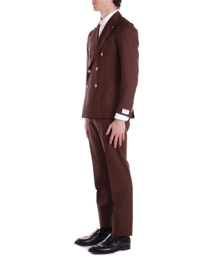 TAGLIATORE Double-breasted Brown