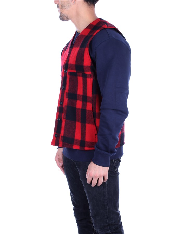 FILSON vest red
