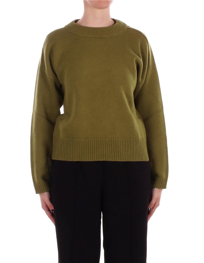 ALPHA STUDIO Girocollo Pistacchio