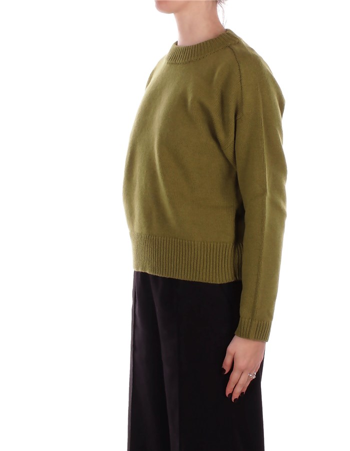 ALPHA STUDIO Girocollo Pistacchio