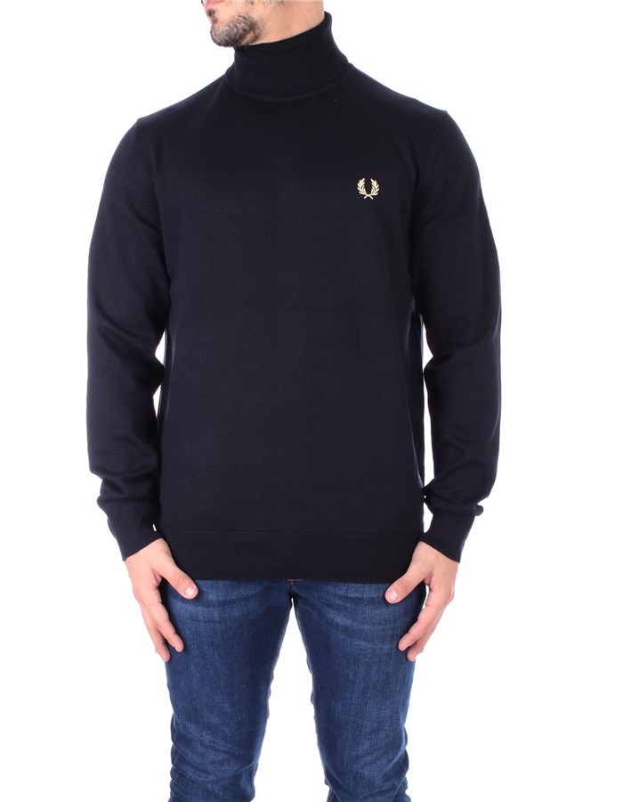 FRED PERRY High Neck  Black