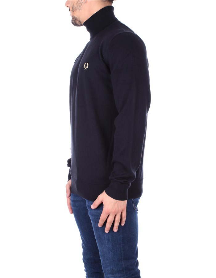 FRED PERRY Collo Alto Black