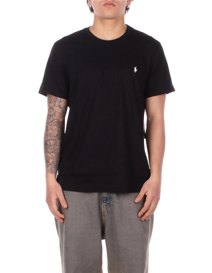 RALPH LAUREN T-shirt Black white