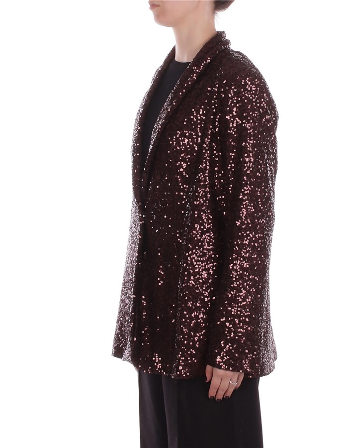 MANILA GRACE Blazer Brown