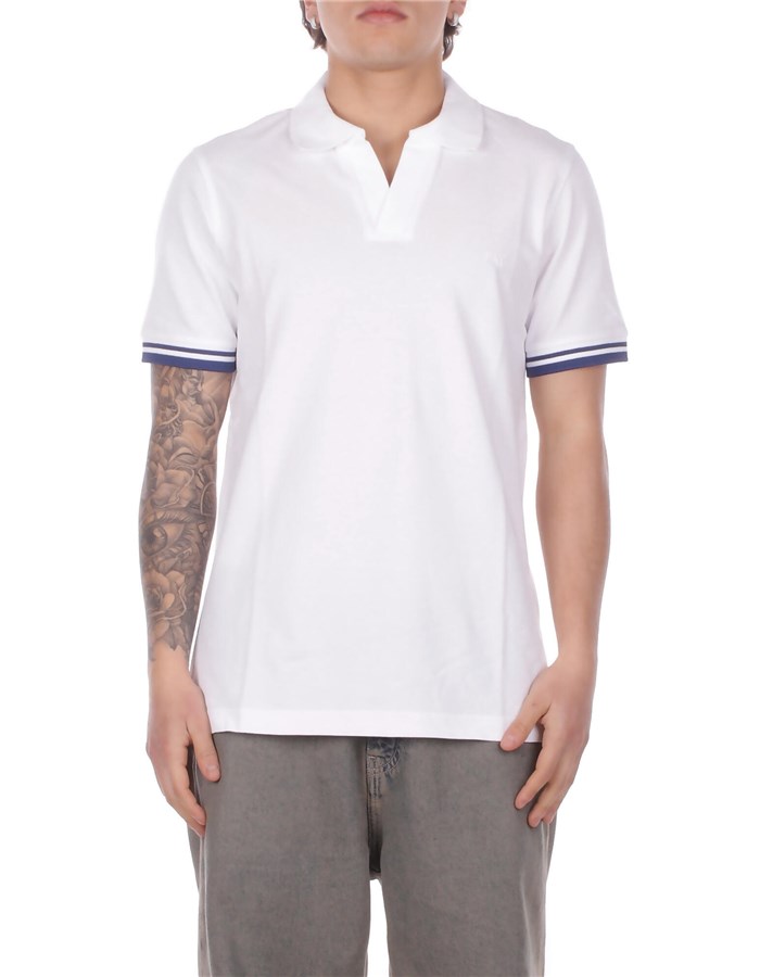 FAY  Polo NPMB252141 Bianco