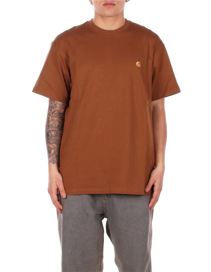 CARHARTT WIP Manica Corta Brown