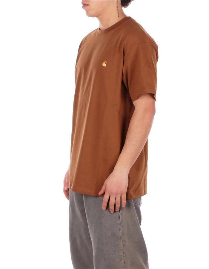 CARHARTT WIP Manica Corta Brown