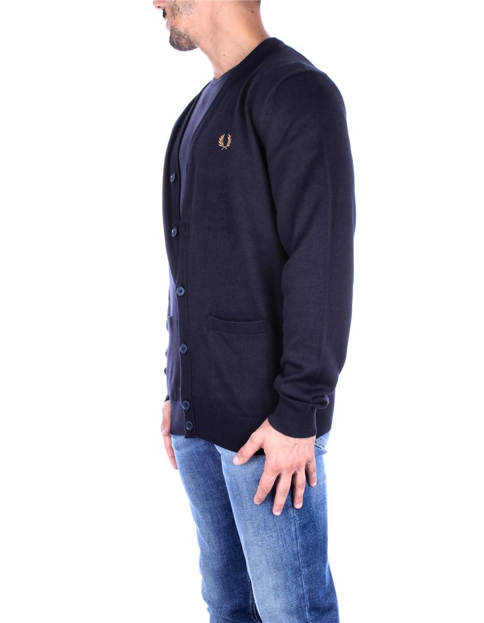 FRED PERRY Cardigan Navy