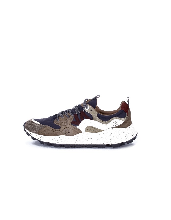 FLOWER MOUNTAIN Trainers Brown blue