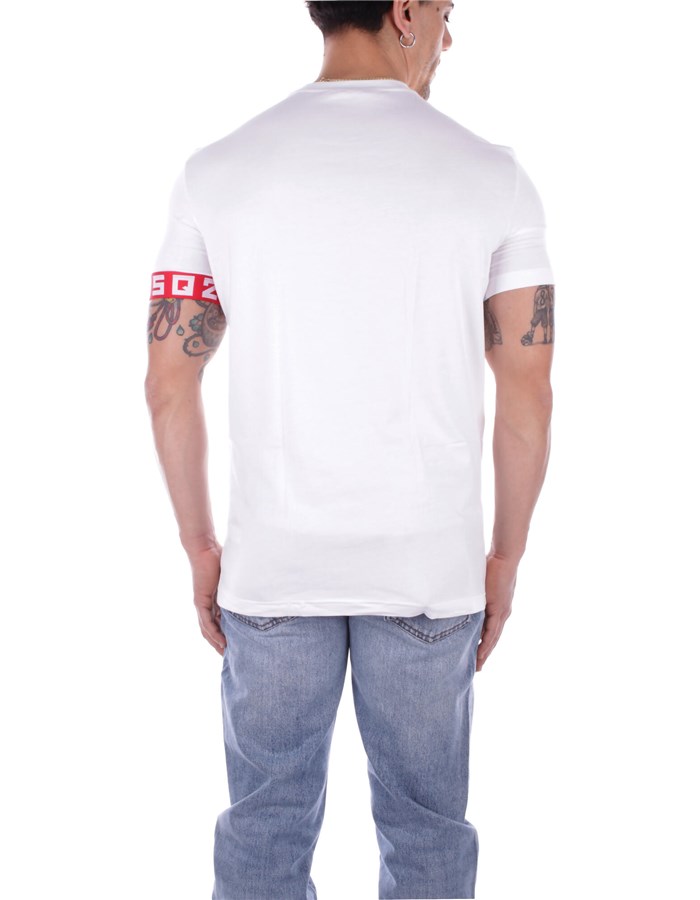 DSQUARED2 T-shirt Manica Corta Uomo D9M3S5130 3 