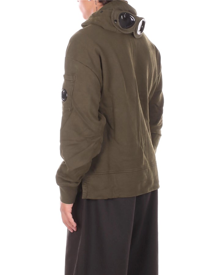CP COMPANY Felpe Con Zip Uomo 19CMSS060A 006372G 2 