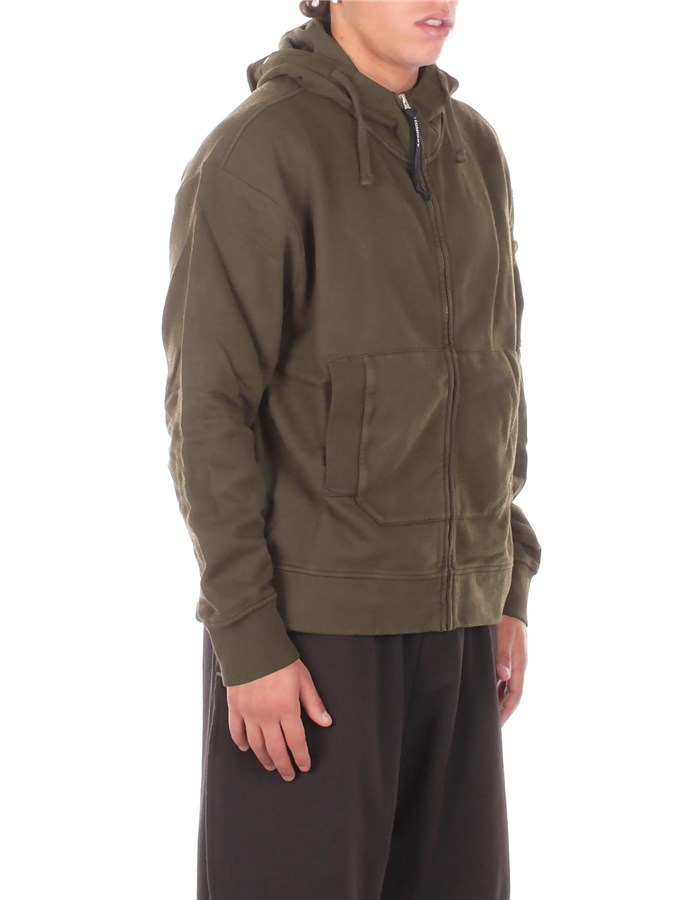 CP COMPANY Felpe Con Zip Uomo 19CMSS060A 006372G 5 