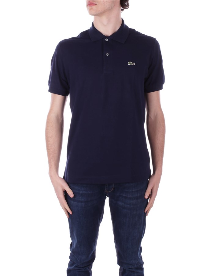LACOSTE Polo shirt Blue