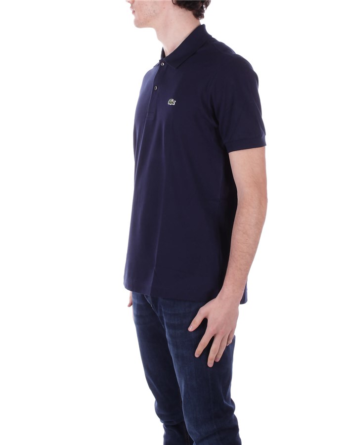 LACOSTE Polo shirt Blue