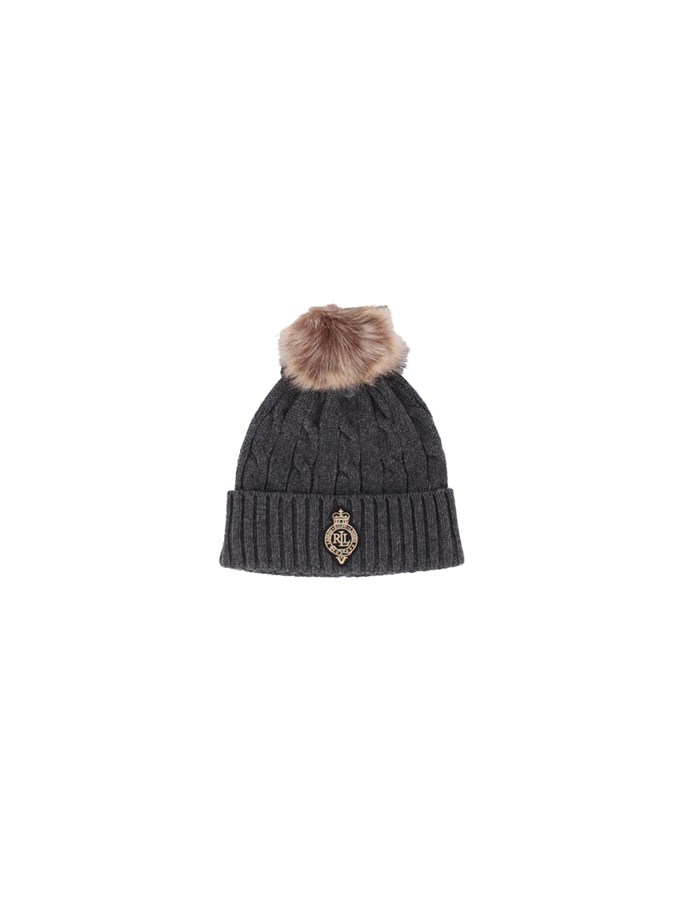 RALPH LAUREN Beanie Carbone