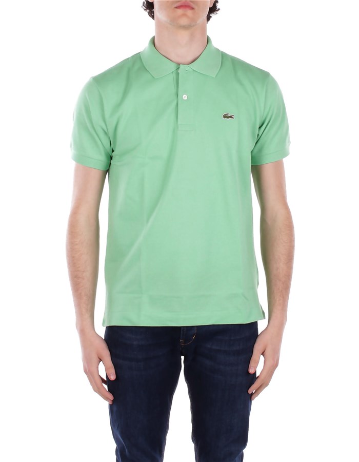 LACOSTE Short sleeves Apple green