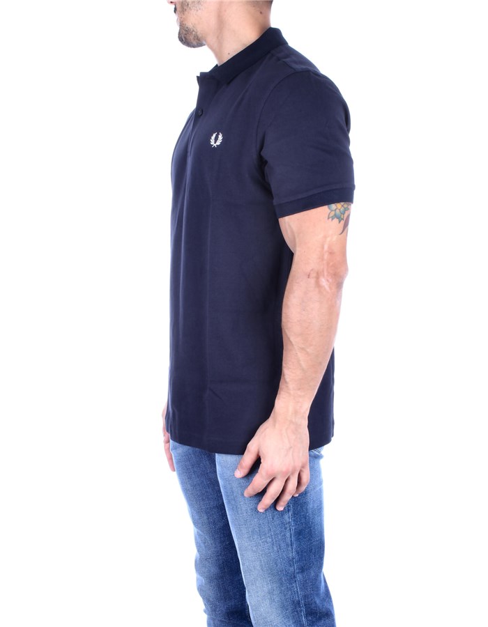FRED PERRY Short sleeves Navy