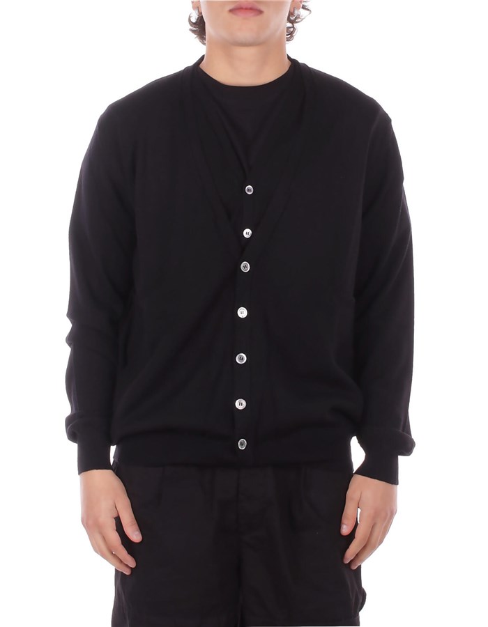 ALPHA STUDIO Cardigan Nero