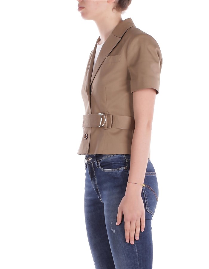 LIU JO Short jackets Green