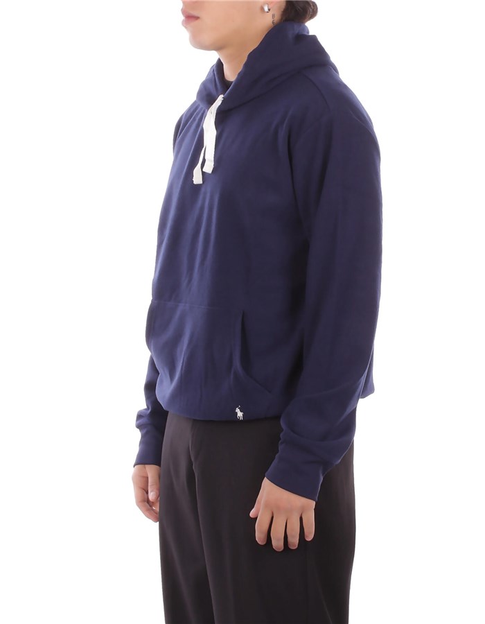 RALPH LAUREN Con Cappuccio Navy