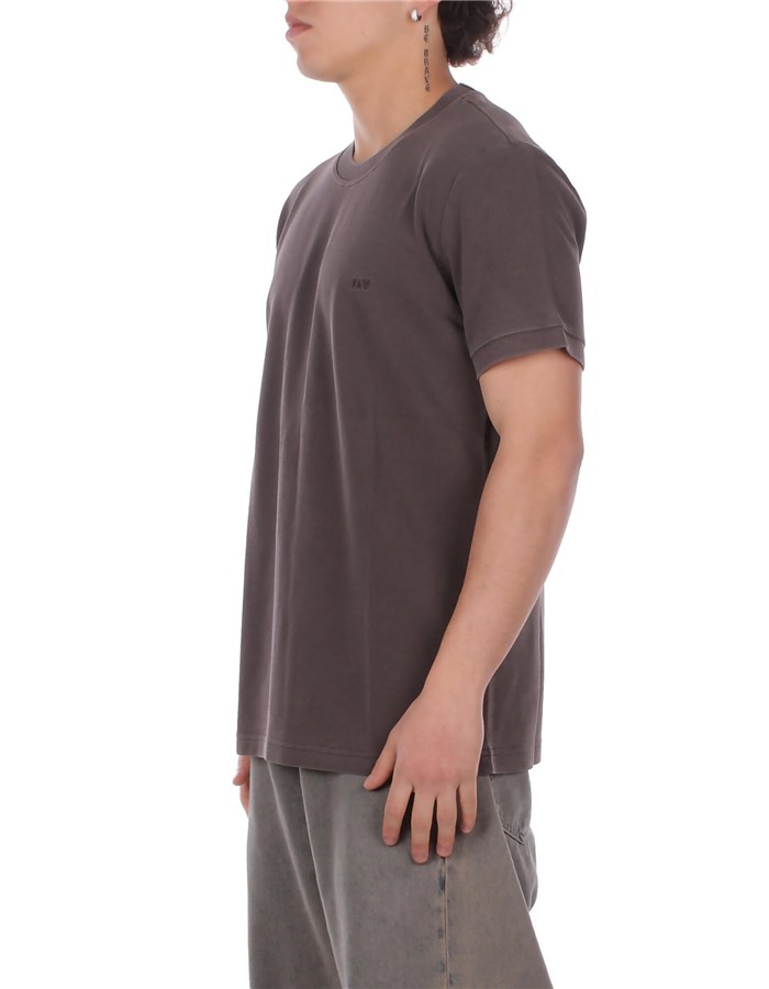 FAY T-shirt Marrone scuro