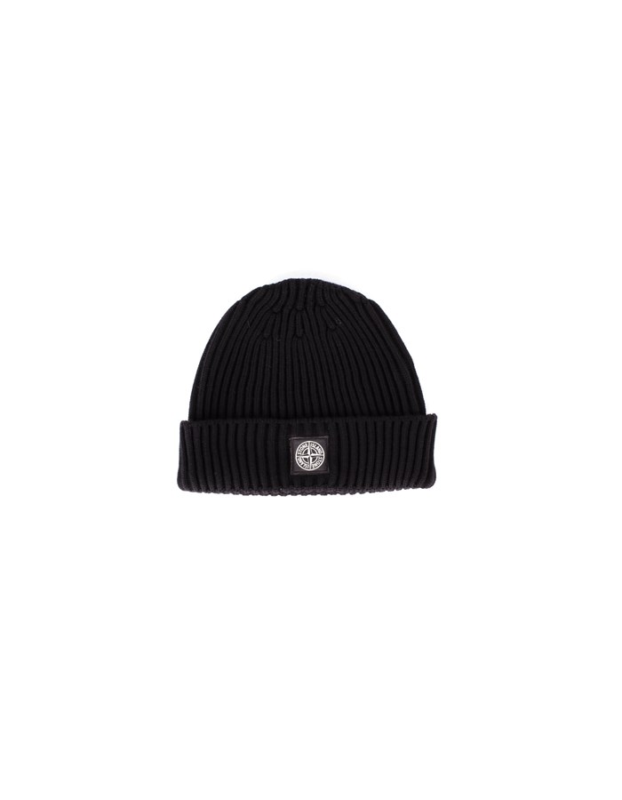 STONE ISLAND Beanie Black