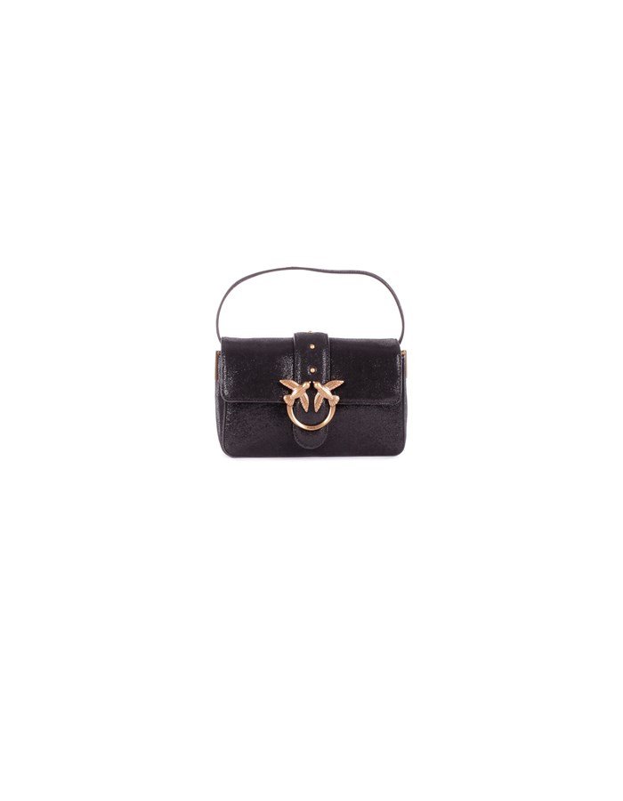 PINKO Shoulder Bags Black gold