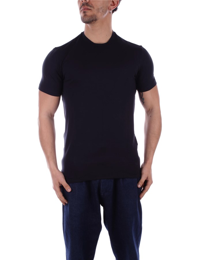 EMPORIO ARMANI T-shirt Manica Corta 8N1TF0 1JCDZ Blu navy