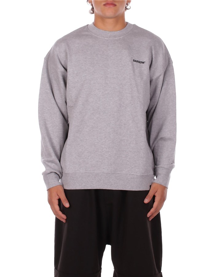BARROW Felpe Girocollo Grigio melange