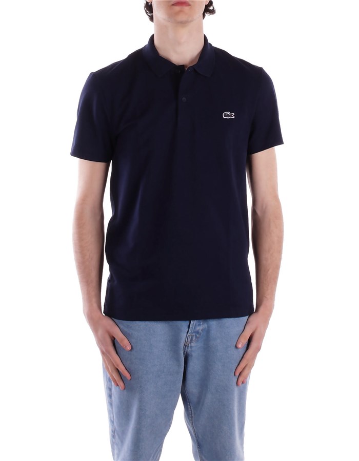 LACOSTE Polo shirt Blue